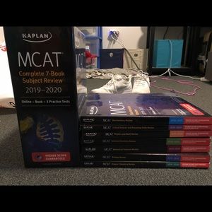 MCAT books Kaplan 2019-2020